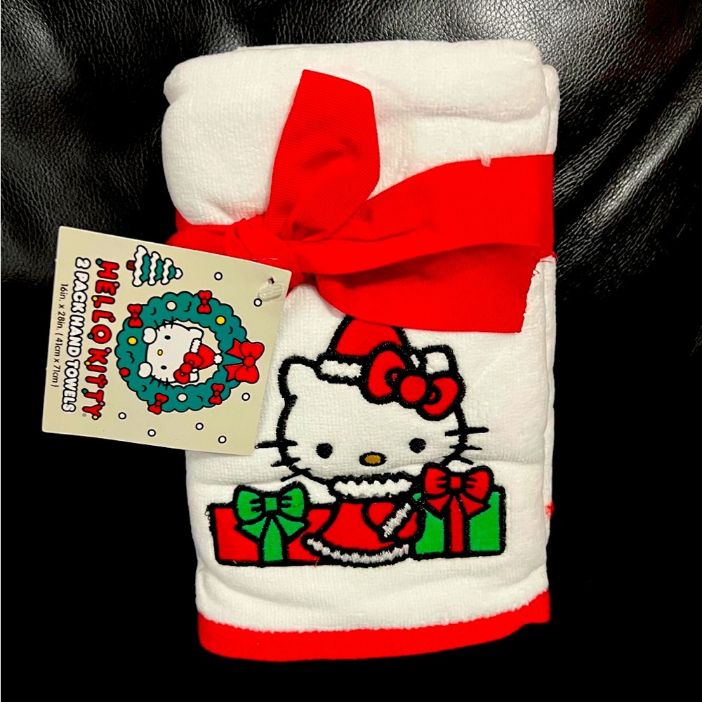 Hello Kitty Hand Towels